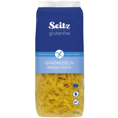 SEITZ Těstoviny Fusilli vřetena bez lepku 0,5 kg – Sleviste.cz