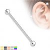 Piercing Piercingate industrial piercing PIN00064 černá