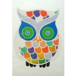 Radost v písku Šablona na pískování sova A5 148 x 210 mm – Zboží Dáma