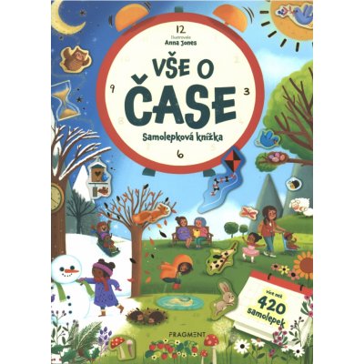 Vše o čase - Knížka se samolepkami – Hledejceny.cz