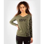 Dámské triko UFC Venum Authentic Fight Week Dlouhý rukáv Khaki – Hledejceny.cz