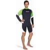 Neopren Triko Mares RASH GUARD LOOSE FIT dlouhý rukáv pánské zelená