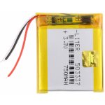 Li-Pol baterie 750mAh, 3.7V, 503337, 3 vodiče – Zboží Živě