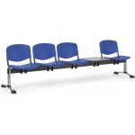 EUROSEAT Plastová lavice do čekáren ISO 4-sedák se stolkem – Zboží Dáma