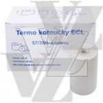 Kotoučky do pokladny EET ECL 57/35 18m termo – Zboží Živě