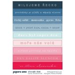 PAPERO AMO ♥ Samolepky - LÉTO U MOŘE / Milujeme Řecko – Zboží Živě