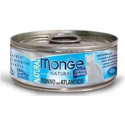 Monge Natural Cat Krmivo pro kočky Atlantik tuňák 80 g