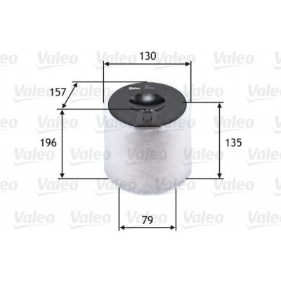 Vzduchový filtr VALEO 585663 – Hledejceny.cz