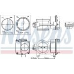 Hrdlo škrticí klapky NISSENS 955096 – Zbozi.Blesk.cz