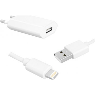 USB nabíječka do zdi + kabel IPHONE 8PIN, 1m. – Zboží Mobilmania