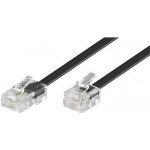 Goobay 11.92.9856 telefonní RJ45 - RJ11, 6m, černý – Sleviste.cz