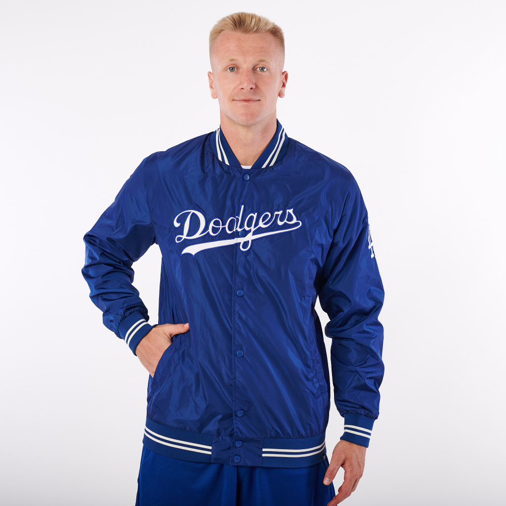 47 Brand Los Angeles Dodgers Wordmark Drift Track Jacket