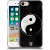 Pouzdro a kryt na mobilní telefon Apple Pouzdro HEAD CASE Apple iPhone 8 Yin a Yang BW