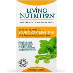 Living nutrition Fermentovaná synbiotika s mátou peprnou a meduňkou lékařskou Your Flora Sensitive 60 kapslí – Hledejceny.cz
