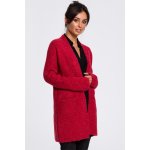 BK034 Fuzzy knit cardigan rasberry – Zbozi.Blesk.cz