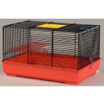 Inter ZOO Klec hlod. křeček Teddy LUX výbava + tunel 43 x 28 x 38 cm – Sleviste.cz