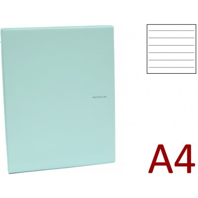 Karton P+P Karis blok A4 PVC Pastelini zelený – Zboží Živě