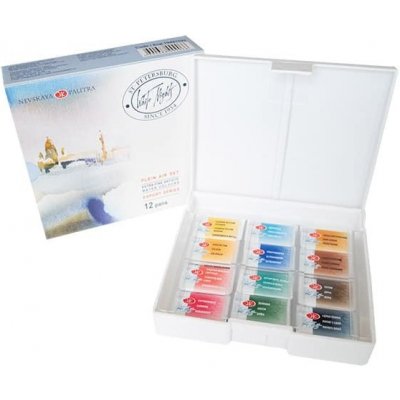 White Nights sada Plein Air Akvarelové barvy – Hledejceny.cz