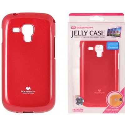 Pouzdro Jelly Case Samsung Galaxy S Duos S7562/7560 červené