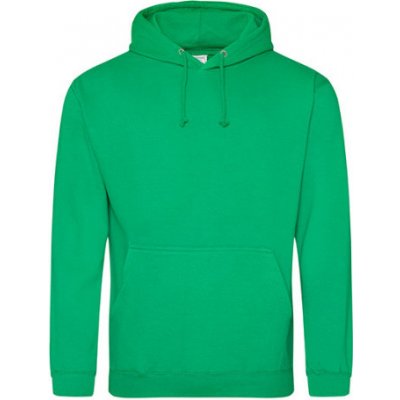 Just Hoods Unisex mikina s kapucí JH001 Kelly Green