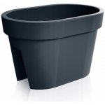 květináč LOFLY RAILING na zábradlí plastový 40 cm – HobbyKompas.cz