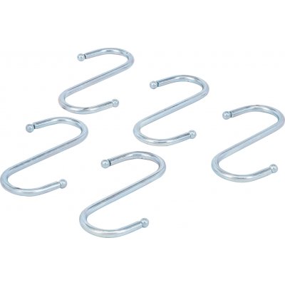 BGS technic Sada háčků – tvar S – 100 mm – 5 ks (BGS1088325) – Hledejceny.cz