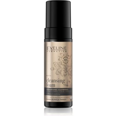 Eveline Cosmetics Organic Gold čisticí hydratační pěna na tvář 150 ml