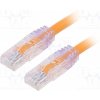 síťový kabel Panduit UTP6AX1MOR Patch, TX6A™ 10Gig,U/UTP, 6a, drát, Cu, PVC, 1m, oranžový