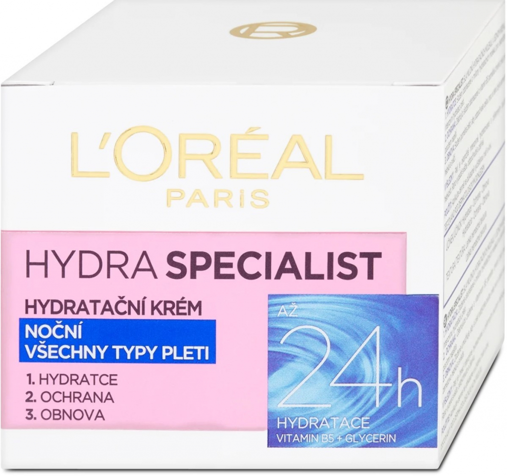 L'Oréal Triple Active noční hydratační krém 50 ml od 126 Kč - Heureka.cz