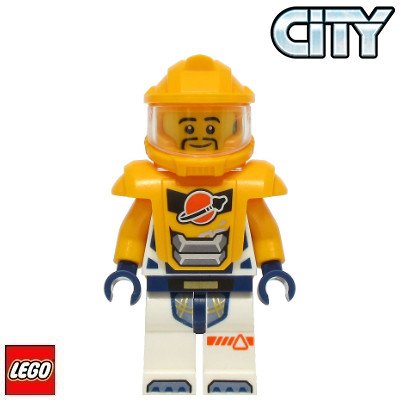 LEGO® 60430 Figurka Astronaut Těžař – Zboží Mobilmania