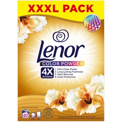 Lenor prášek Gold Orch color 80 PD – Hledejceny.cz