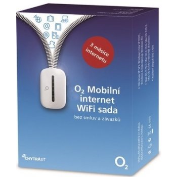 O2 Mobilní internet - SIM + WiFi Modem + 3 měsíce