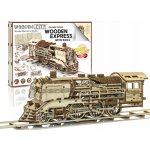 WOODEN CITY 3D puzzle Dřevěný Express s kolejemi 400 ks – Zboží Dáma WOODEN CITY 3D puzzle Dřevěný Express s kolejemi 400 ks – Zboží Dáma