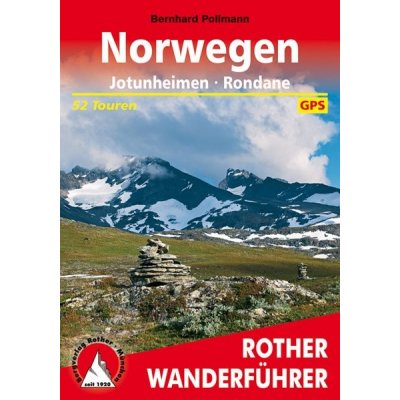 průvodce Jotunheimen Rondane 1.edice německy WF