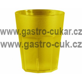 Gastro norm Sklenice polykarbonátové GLA žlutá 400 ml