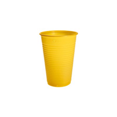 ECOFOL Jednorázový plastový kelímek PP 0,2 l žlutý ideal – Zboží Mobilmania