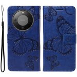 Big Butterfly knížkové pouzdro na Honor Magic 8 Lite 5G - modré – Hledejceny.cz