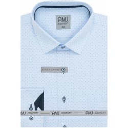 AMJ Comfort pánská košile dlouhý rukáv slim fit VDSBR 1343