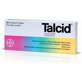 TALCID POR 500MG TBL MND 20