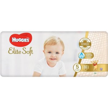 Huggies Elite Soft Diapers 5 15-22kg 50pcs - order the best from Metro