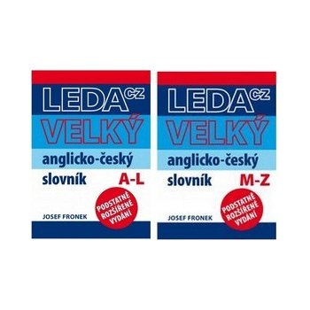 LEDA spol. s r. o. Velký AČ-ČA slovník - Fronek 2 knihy