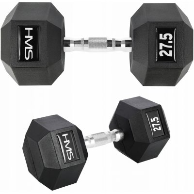 HMS Premium Hexagon jednoručka 27,5 kg – Hledejceny.cz