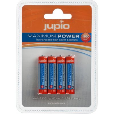 Jupio AAA 1000 mAh 4ks JRB-AAA1000 – Zboží Mobilmania