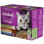 Whiskas Pure Delight Výběr kousků v želé 12 x 85 g – Sleviste.cz