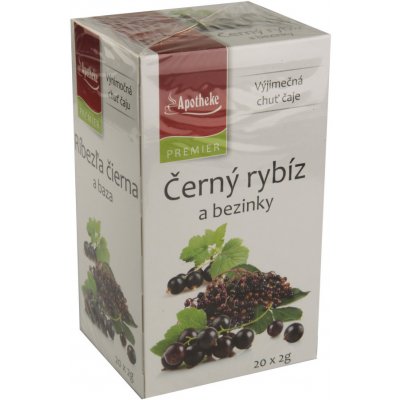 Apotheke Černý rybíz a bezinky 20 x 2 g – Sleviste.cz