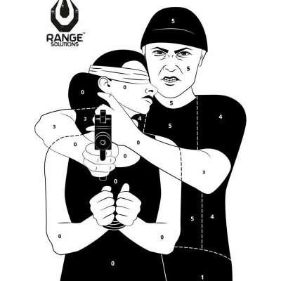 GFC Tactical Range Solutions Cvičný terč RS-Hostage, 50 x 70 cm -10ks – Zboží Dáma
