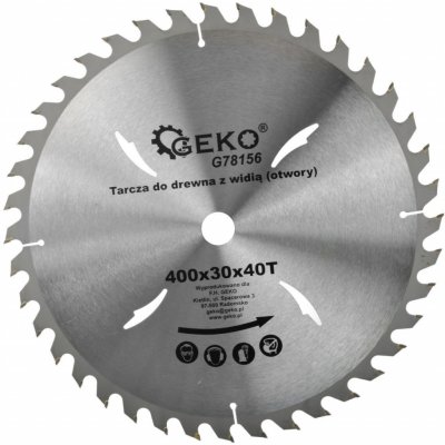 GEKO Kotouč pilový vidiový 400x80Tx30mm – Zboží Dáma