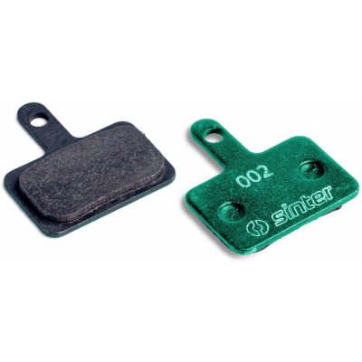 Shimano B Type brzdové destičky polymer zelená – Zboží Dáma