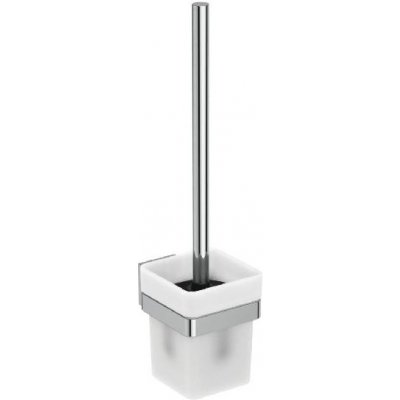 Ideal Standard IOM Square WC kartáč s držákem matné sklo chrom E2194AA – Zboží Dáma