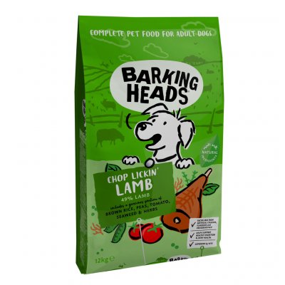 Barking Heads Chop Lickin’ Lamb 12 kg – Hledejceny.cz